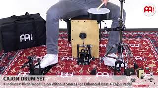 MEINL Percussion  MEINL Percussion  Cajon Drum Set  CAJDRUMSET [upl. by Bloom757]