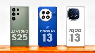 Samsung Galaxy s25 Ultra Vs OnePlus 13 Vs IQOO 13quot Watch Before Buy [upl. by Gisella833]