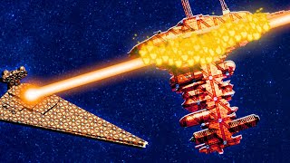 We Built the CRAZIEST Star Destroyer FIRE LASER Ever in Forts Star Wars Multiplayer [upl. by Ahrat178]