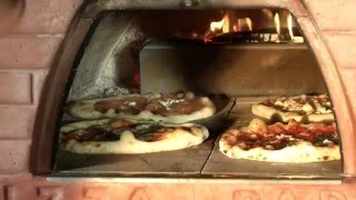 4 PIZZE nel Pizzone le pizze di Marco Romano con il forno Pizza Party forno a legna portatile [upl. by Bunow]