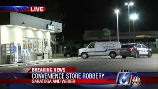 Clerk unhurt during southside convenience store robbery [upl. by Nordna756]