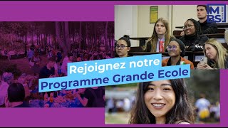 Découvrez le programme Grande Ecole de MBS en vidéo [upl. by Pallaton]