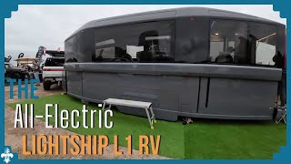 First Look at the AllNew AllElectric LightShip L1 RV [upl. by Isabella]