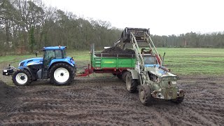 Wes spreading compost [upl. by Kempe]