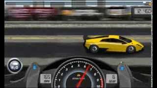 Drag Racing win complete level 8 career with 1 tune setup for Lamborghini Murcielago LP 6704 5V [upl. by Early]