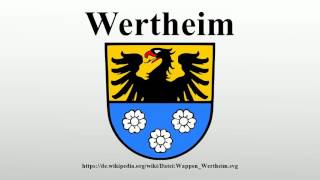 Wertheim [upl. by Nnylaj390]