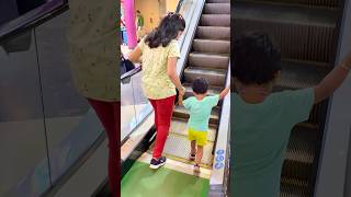 Funny Escalator 😛🤣trending viral 🔥youtubeshorts [upl. by Hauhsoj441]