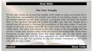 Ezekiel  Chapter 41  The New Temple The Holy Bible [upl. by Latsirk692]