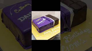 Dairy Milk Shaped Cake 🎂 chennaibaker cake birthdaycake chennaihomebaker themecake [upl. by Malcom]