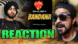 Shubh Bandana Reaction Video  Bandana Shubh  NRREACTION93 [upl. by Gaul89]