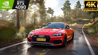 AUDI RS5 COUPE PC RTX 4090 Ray Tracing Immersive ULTRA Realistic Graphics 4K Forza Horizon 5 [upl. by Yssenhguahs541]