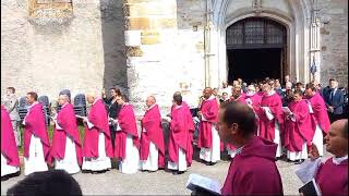 chant de la promesseobsèques Abbé Blaudeau [upl. by Ecyrb]