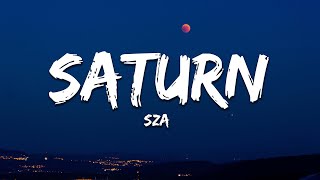 SZA  Saturn Lyrics [upl. by Perni996]