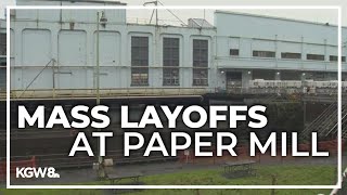 Paper mill at Willamette Falls could again shut down [upl. by Anyek]