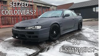 How To Adjust Coilovers That Are StiffSeized EASY [upl. by Berneta]