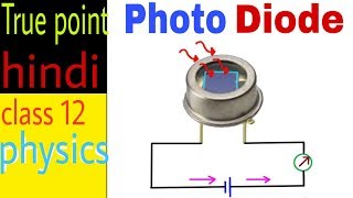 🔴 Photodiode in hindi  for class 12 [upl. by Oj249]