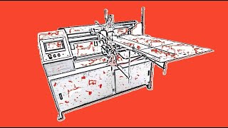 CUT400QB Otomatik Besleme amp Boşaltmalı CNC Karton Boru Kesme Makinesi [upl. by Almeeta963]