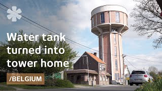 From old Belgian water tank to dream tower house with a view [upl. by Heymann]