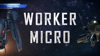 Starcraft 2 Worker Micro [upl. by Ritter785]