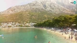 Baška Voda plaža Borik Nikolina  2582017 [upl. by Garzon134]