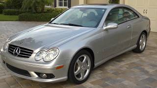 2004 Mercedes Benz CLK500 AMG Sport Coupe Review and Test Drive by Bill  Auto Europa Naples [upl. by Dasteel]