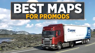 BEST MAP Additions for ProMods  Euro Truck Simulator 2  Toast [upl. by Nhguahs]