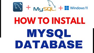 how to install mysql community server on windows 11  HOW TO install MYSQL for windows 11  mysql [upl. by Wendy]