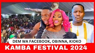 Oga Obinna Takes Over KAMBA FESTIVAL with Dem Wa Facebook and Nicholas Kioko [upl. by Eadahc637]