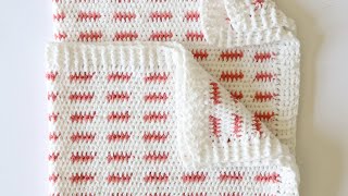 Crochet Ribbed Blanket Border [upl. by Concordia]