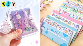 🌷How to make stationery supplies at home  handmade stationery easy crafts DIY cute stationery [upl. by Mattland]