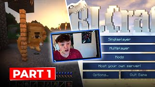 First Time Playing RL Craft Minecraft It Did Not Go Well [upl. by Ahtibbat]