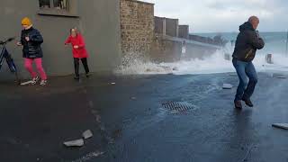 Grandes marées SaintMalo du Lundi 8 au Mercredi 10 Avril 2024  high tides [upl. by Yelich835]