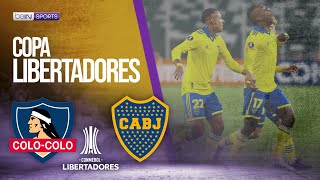 Colo Colo vs Boca Juniors  LIBERTADORES HIGHLIGHTS  05032023  beIN SPORTS USA [upl. by Knowles]