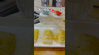 Chocolate 🍫 tost pie 🤩eggsnacks breadrecipe easyrecipe bread trending [upl. by Pardew233]