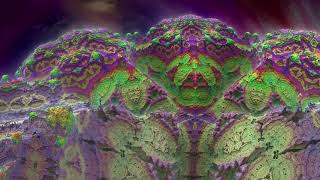 NEW 2021  Hidden Dimensions  Psychedelic Fractal Visuals  4K 60fps  Trippy Everything [upl. by Kirby]