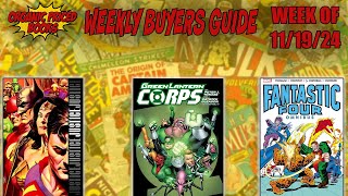 Organic Price Books Weekly Buyers Guide 111924 Upcoming Collected Edition Comic Book Releases [upl. by Brost]