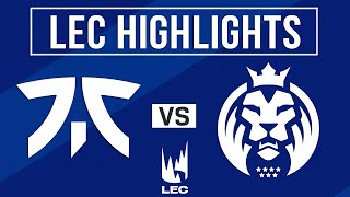 FNC vs MDK Highlights ALL GAMES  LEC 2024 Season Finals  Fnatic vs Mad Lions KOI [upl. by Ydrah]