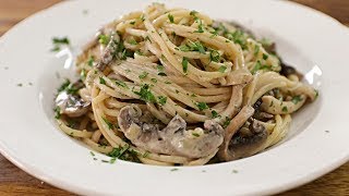 Creamy Mushroom Pasta Recipe [upl. by Trauner]