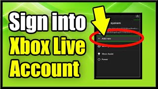 How to Sign in amp Add Account to Your Xbox One Fast Method [upl. by Idnar]