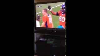 Peyton Manning Yelling at Julius Thomas [upl. by Jonette]