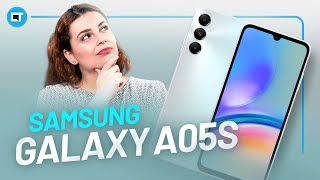 Galaxy A05S o celular mais BARATO da Samsung de 2024 [upl. by Alie774]