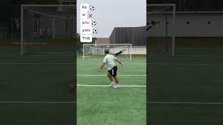 Football shoot challenge w pitch addict football foot mbappe grenoblefoot ronaldo challenge [upl. by Benedict]