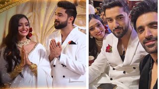 Rohit Suchanti amp Aishwarya Khare Inside Masti Photos From Zee Rishtey Awards 2024 youtube youtuber [upl. by Ibot]