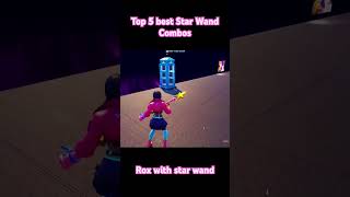 ✨Top 5 Best Star wand Combos✨ fortnite fortnitememes fortniteclips foryou viralshort [upl. by Alesig]