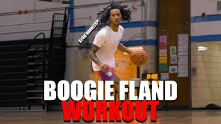 Arkansas PG Boogie Fland FULL Workout w DailyMaintenanceTraining  The Keys To Being Shifty [upl. by Yellek]