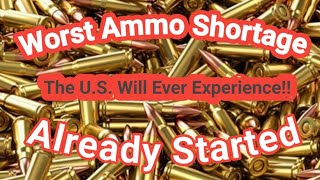 Worst Ammo Shortage The US Has Ever Experienced Is Happening Now [upl. by Anurb184]