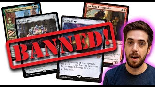 Mana Crypt Dockside Extortionist Jeweled Lotus and Nadu Just Got BANNED In Commander [upl. by Aileahcim]