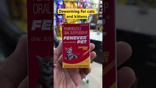 Deworming syrup especially for cats and kittens [upl. by Ayra]