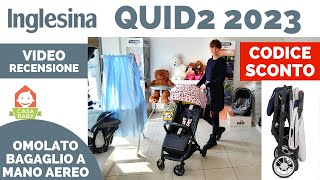 INGLESINA QUID 2 2023 NUOVI COLORI E CODICE SCONTO [upl. by Gene]