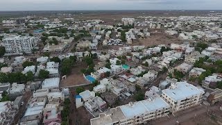 Must Watch Surendranagar city Aerial Photography  Gujarat [upl. by Oslec]